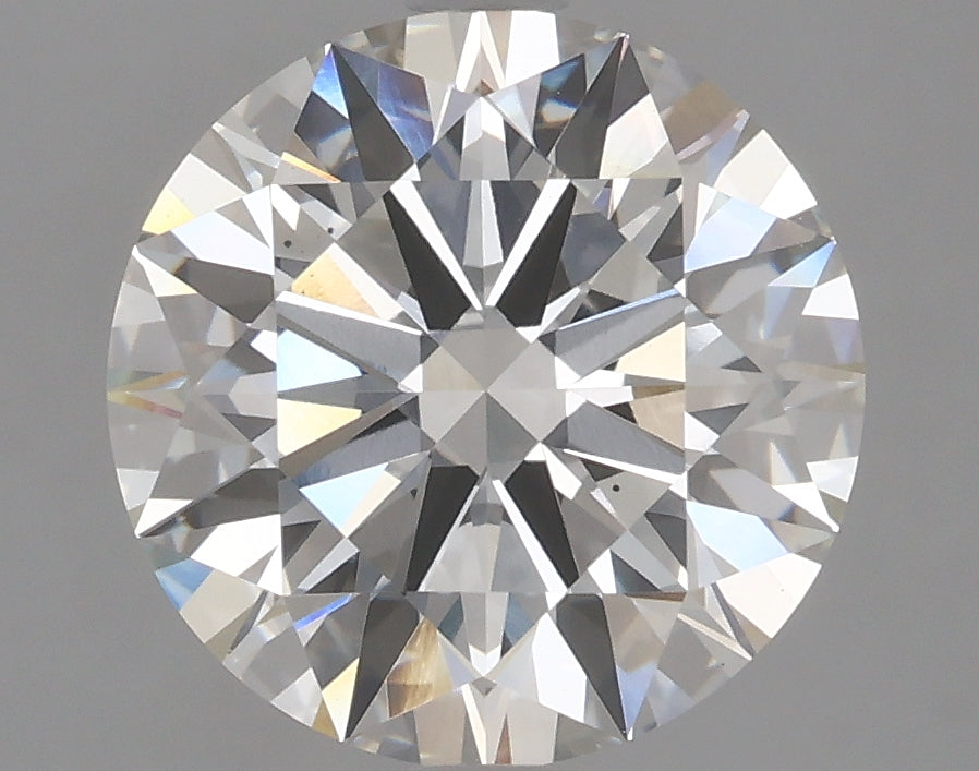 3.89 Carat Round Lab Grown Diamond