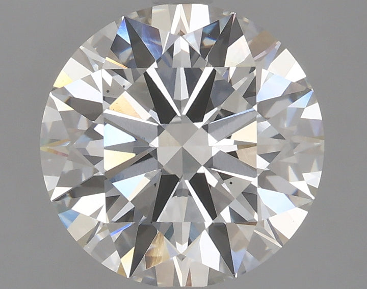 3.89 Carat Round Lab Grown Diamond