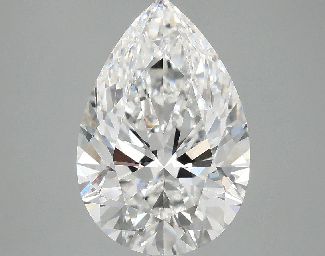 4.08 Carat Pear Lab Grown Diamond