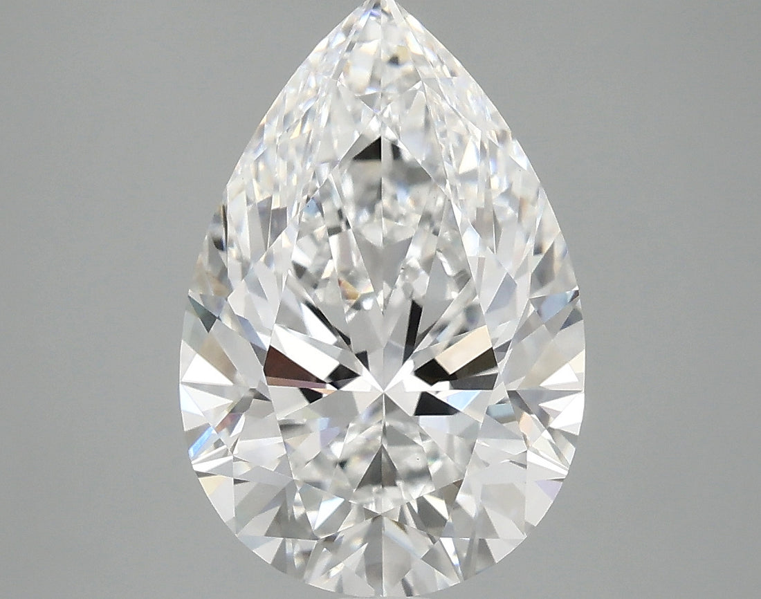 4.08 Carat Pear Lab Grown Diamond
