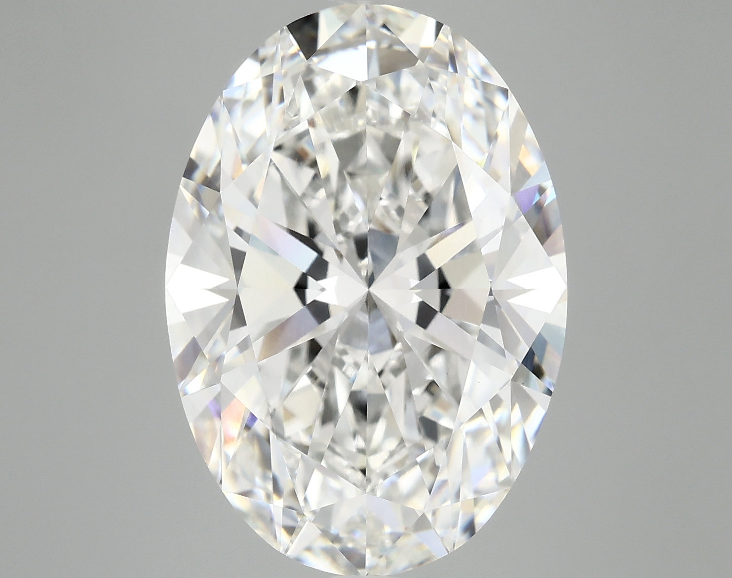 9.66 Carat Oval Lab Grown Diamond