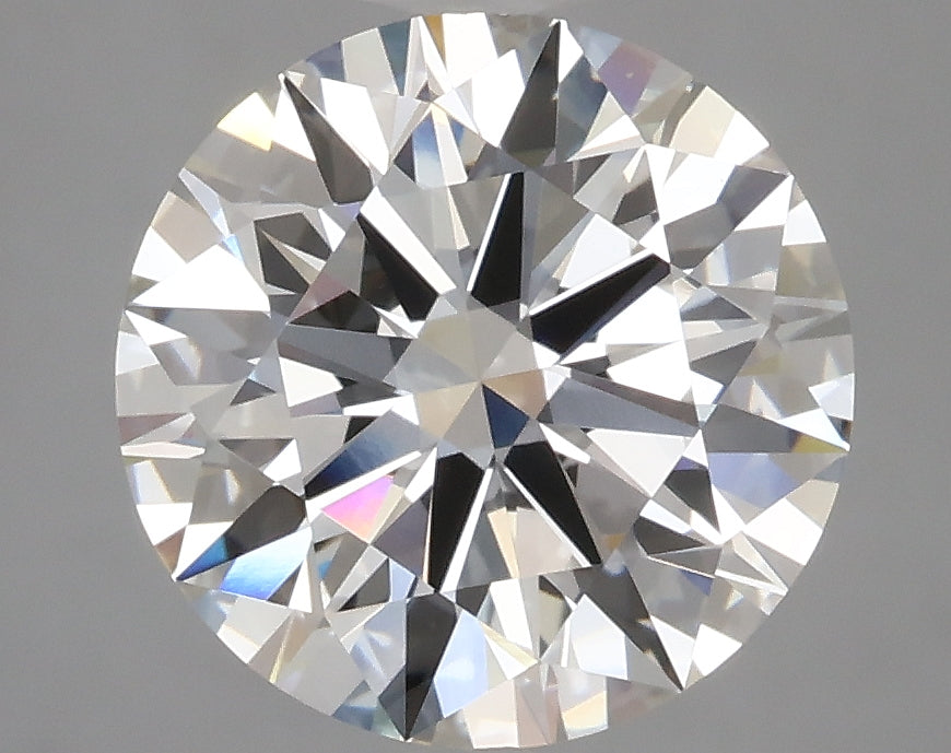 3.74 Carat Round Lab Grown Diamond
