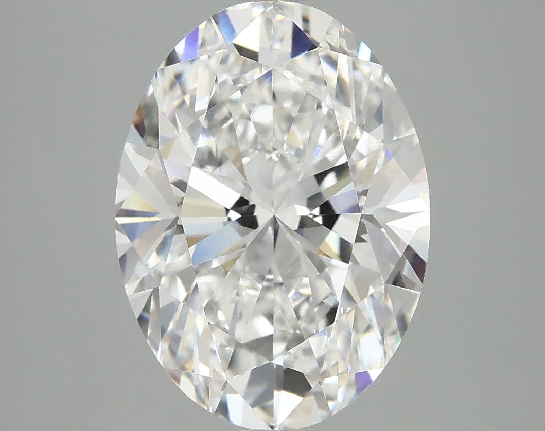 4.08 Carat Oval Lab Grown Diamond