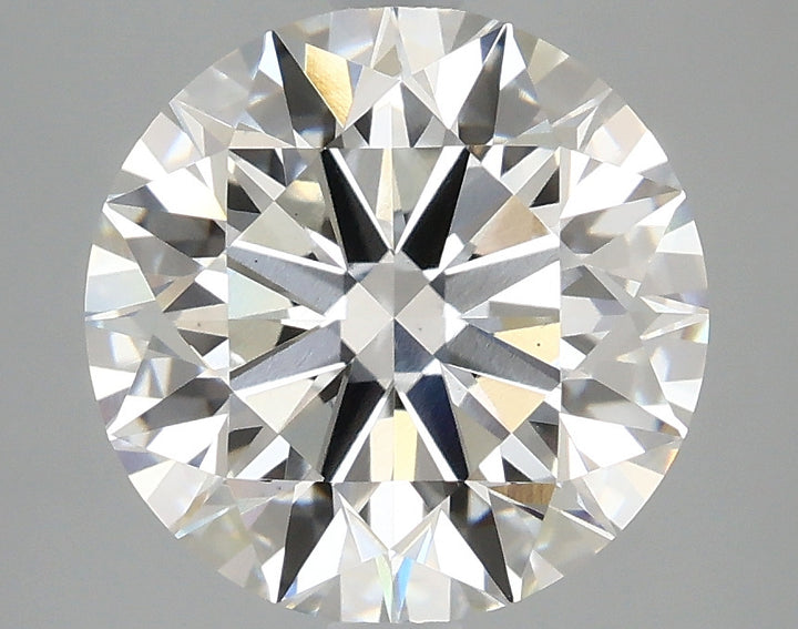 3.90 Carat Round Lab Grown Diamond