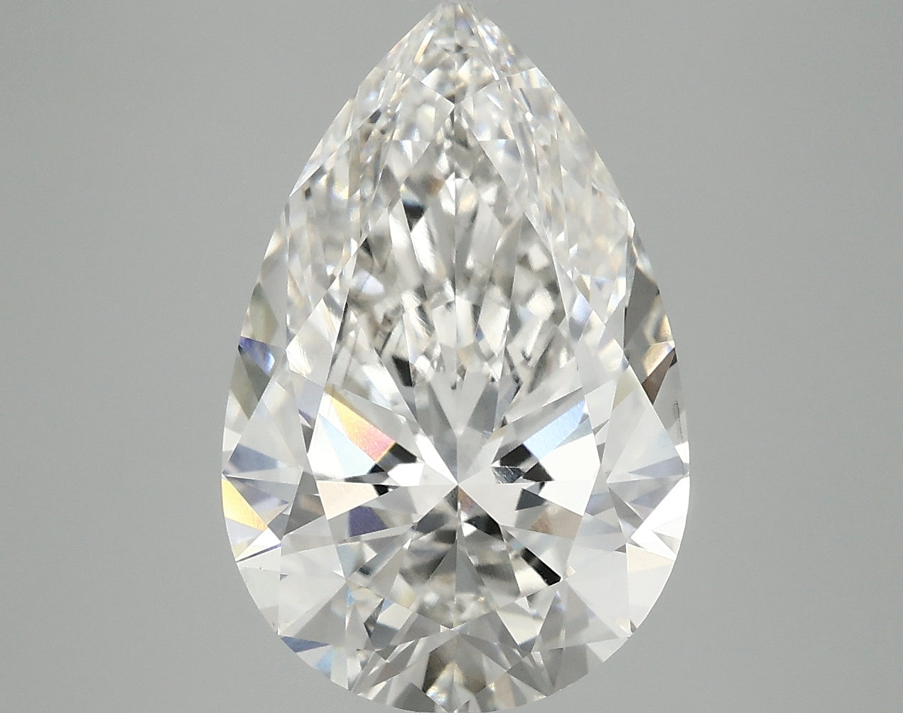 5.04 Carat Pear Lab Grown Diamond
