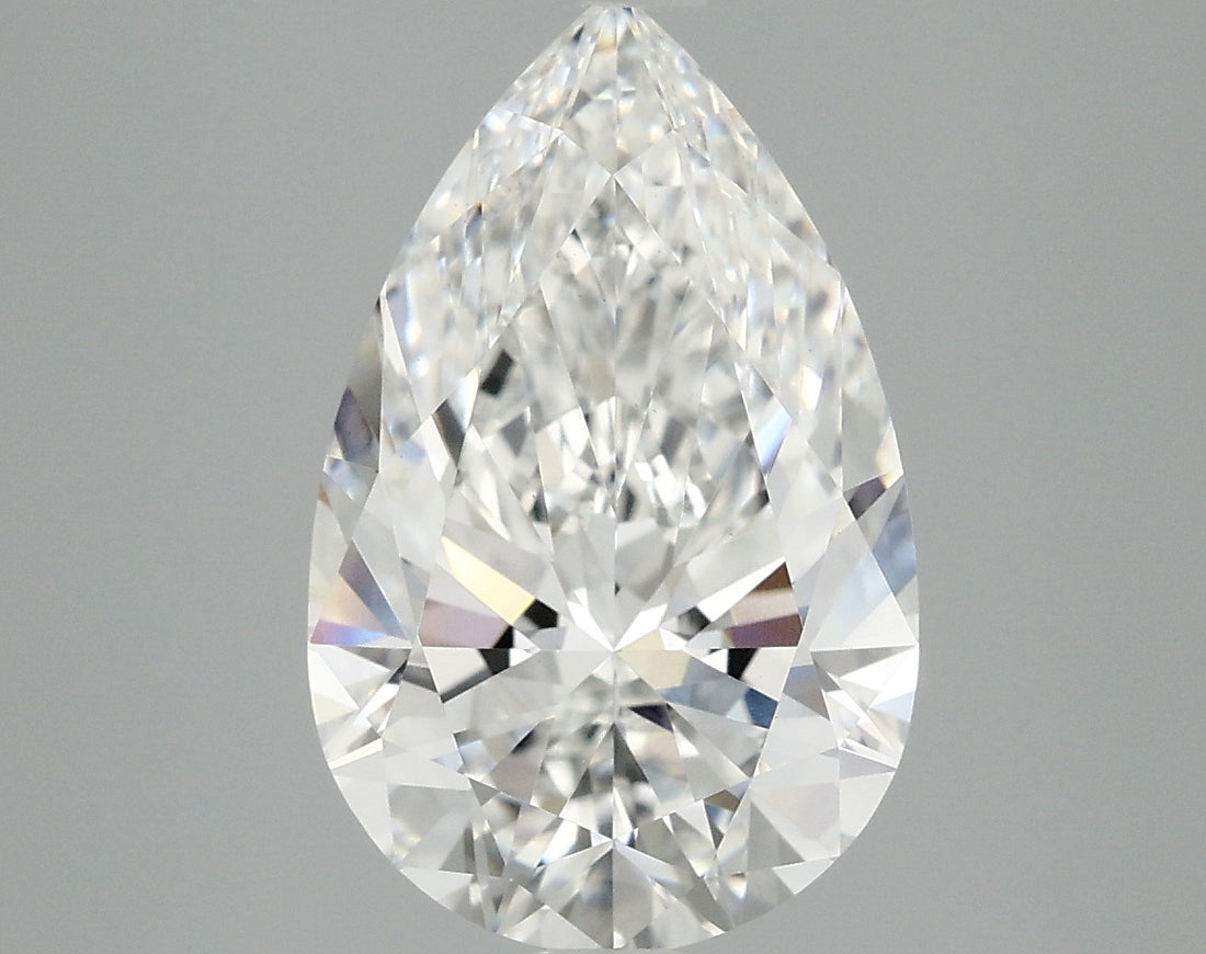 3.97 Carat Pear Lab Grown Diamond