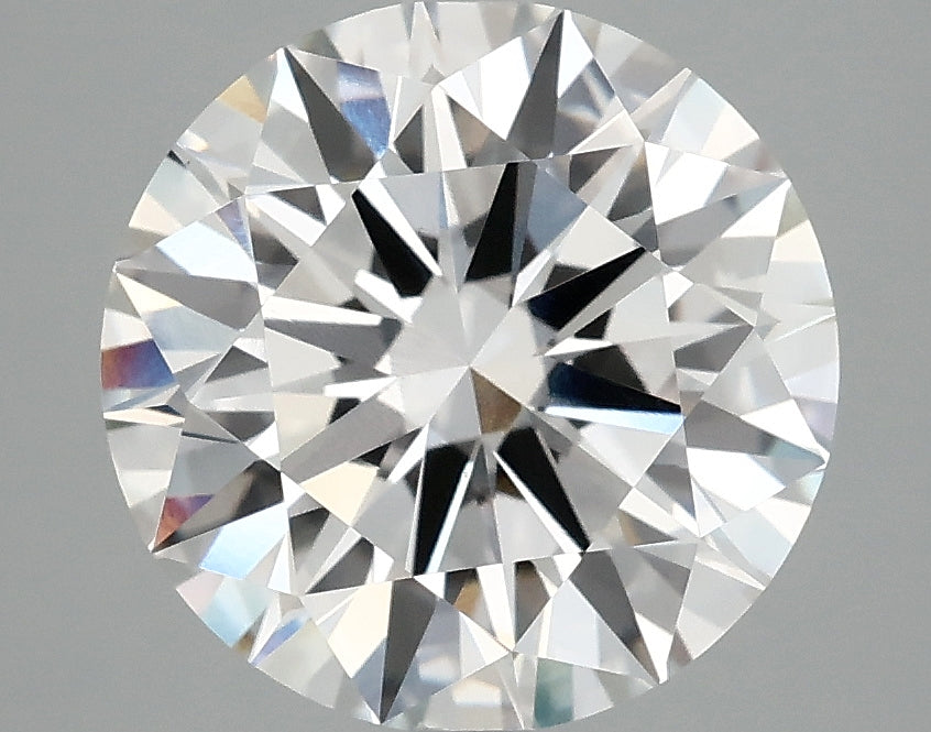 4.07 Carat Round Lab Grown Diamond