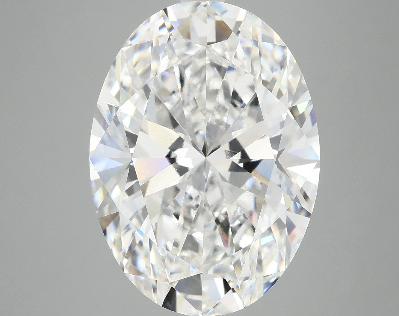 8.16 Carat Oval Lab Grown Diamond