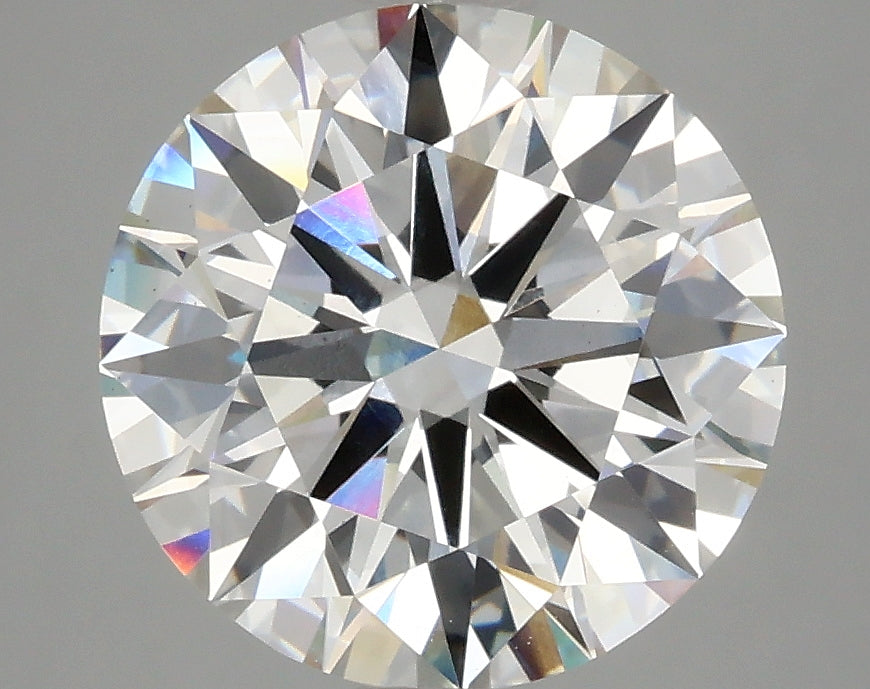 3.90 Carat Round Lab Grown Diamond