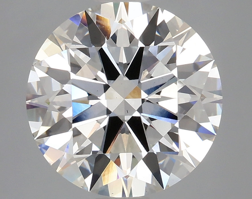 3.90 Carat Round Lab Grown Diamond