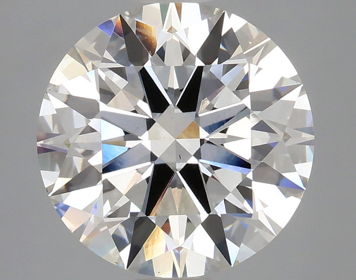 3.90 Carat Round Lab Grown Diamond