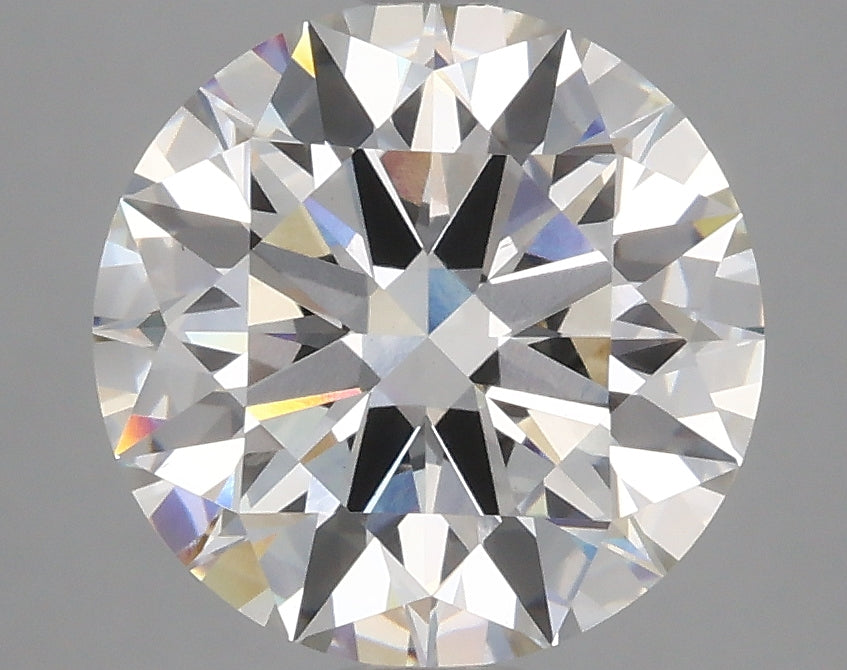 3.66 Carat Round Lab Grown Diamond