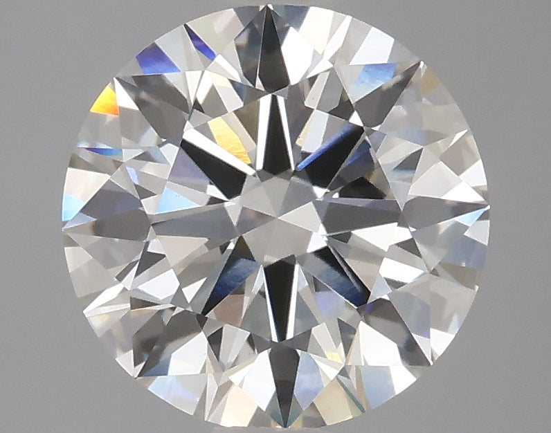 2.87 Carat Round Lab Grown Diamond