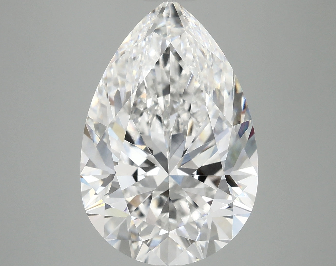 6.41 Carat Pear Lab Grown Diamond