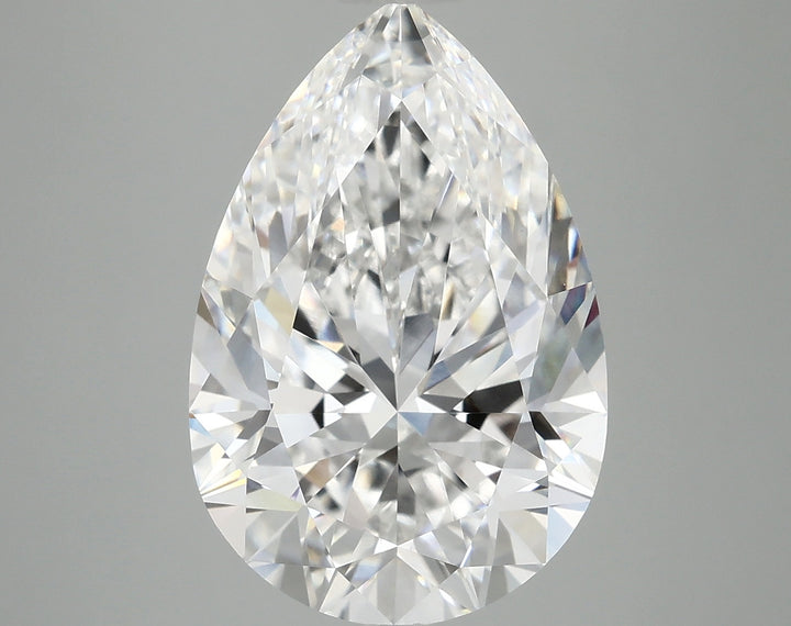 6.41 Carat Pear Lab Grown Diamond