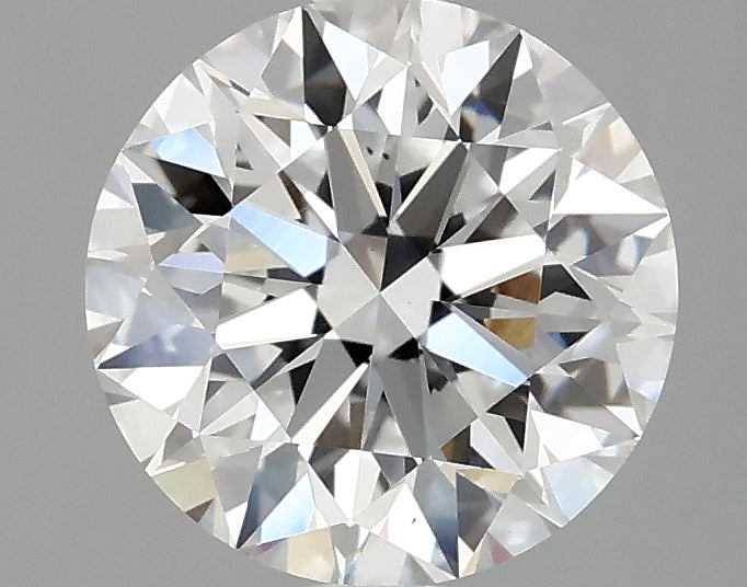 2.08 Carat Round Lab Grown Diamond