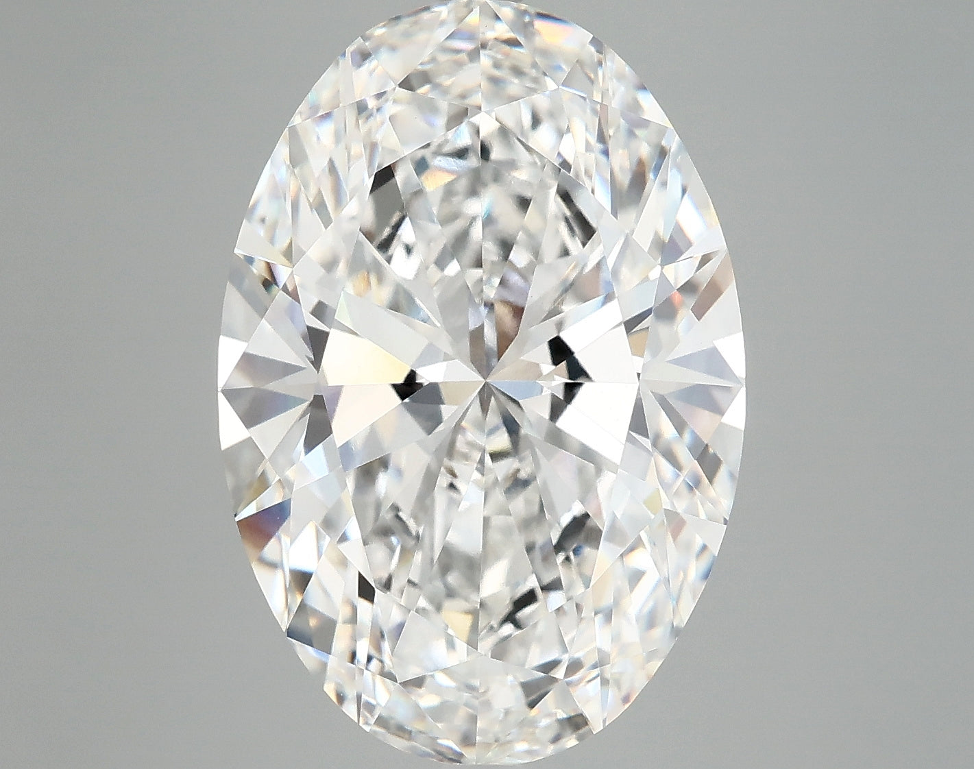 9.09 Carat Oval Lab Grown Diamond