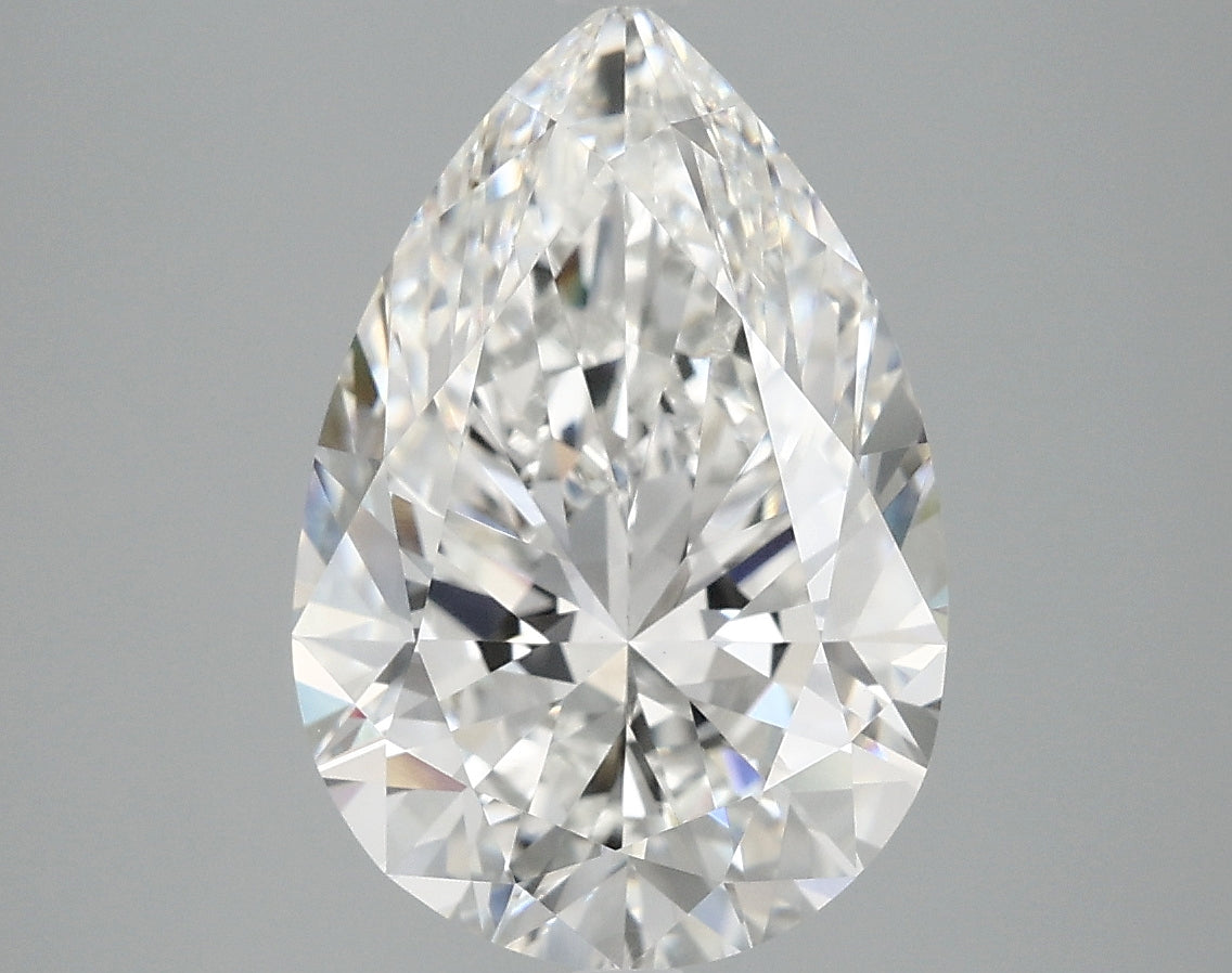 4.08 Carat Pear Lab Grown Diamond