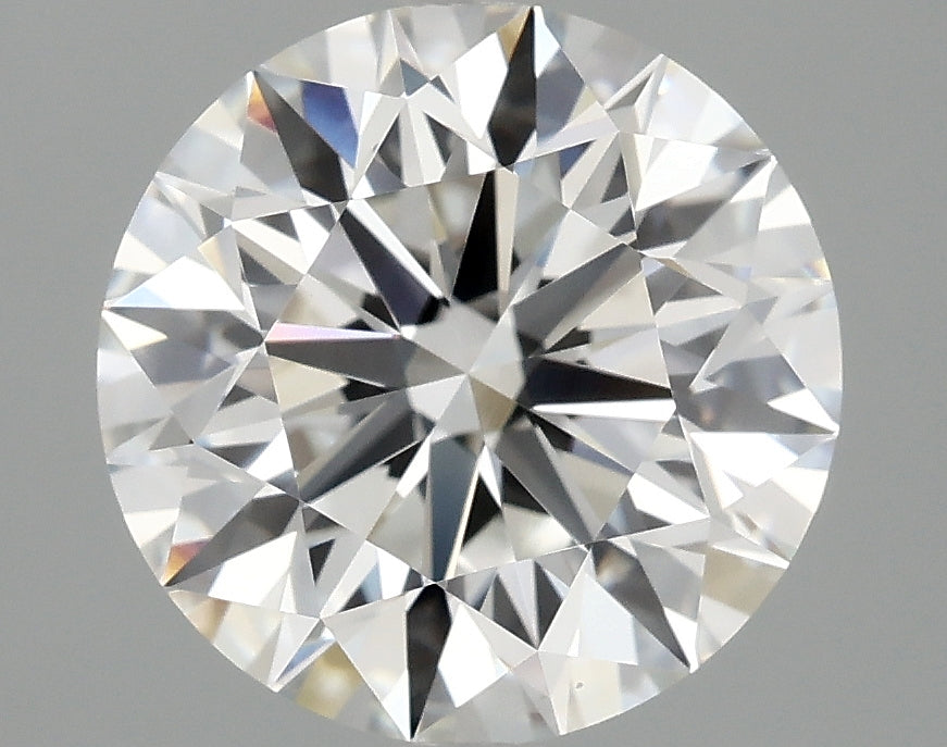 2.52 Carat Round Lab Grown Diamond