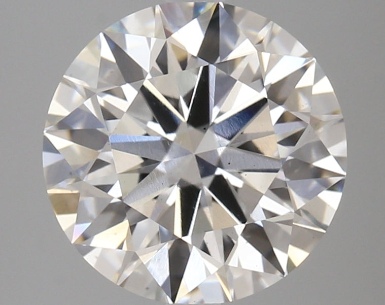 3.71 Carat Round Lab Grown Diamond