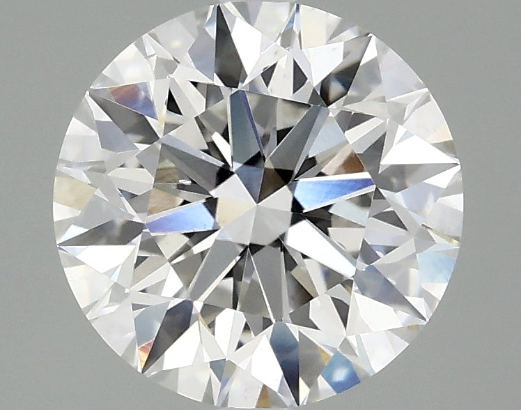 2.53 Carat Round Lab Grown Diamond