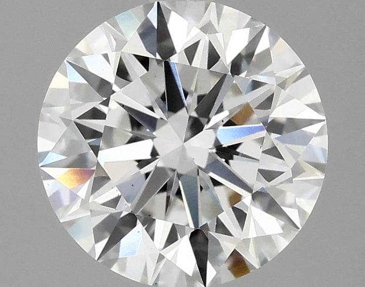 2.55 Carat Round Lab Grown Diamond