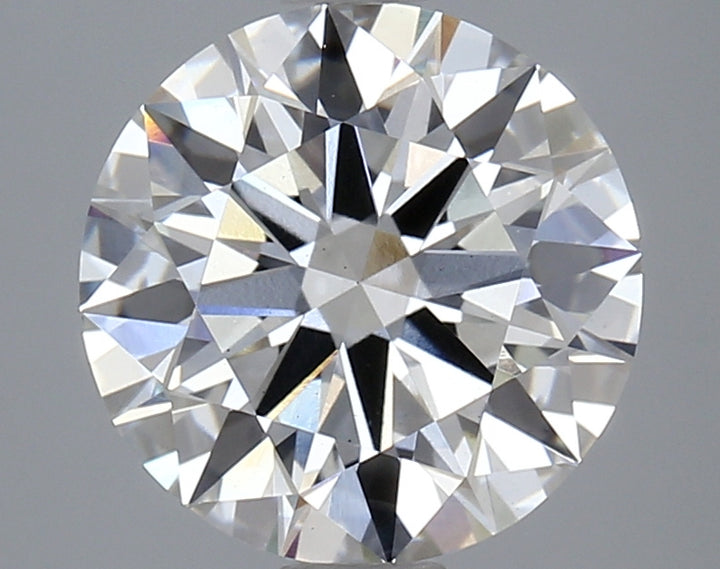 3.78 Carat Round Lab Grown Diamond