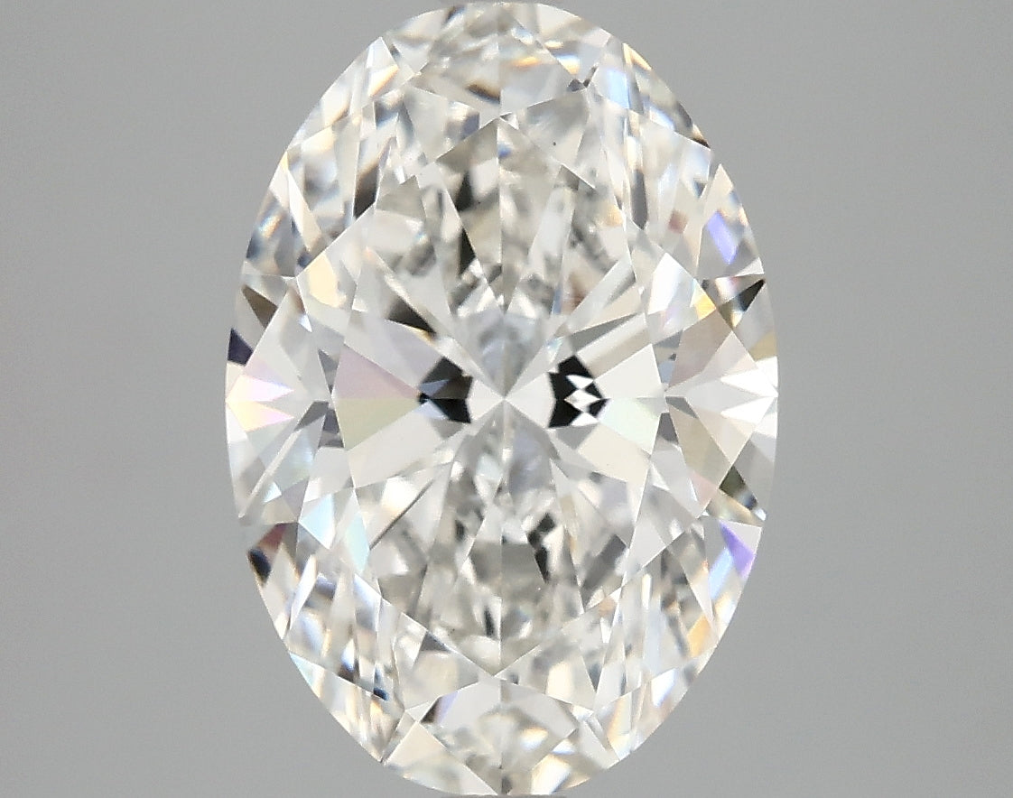 4.08 Carat Oval Lab Grown Diamond