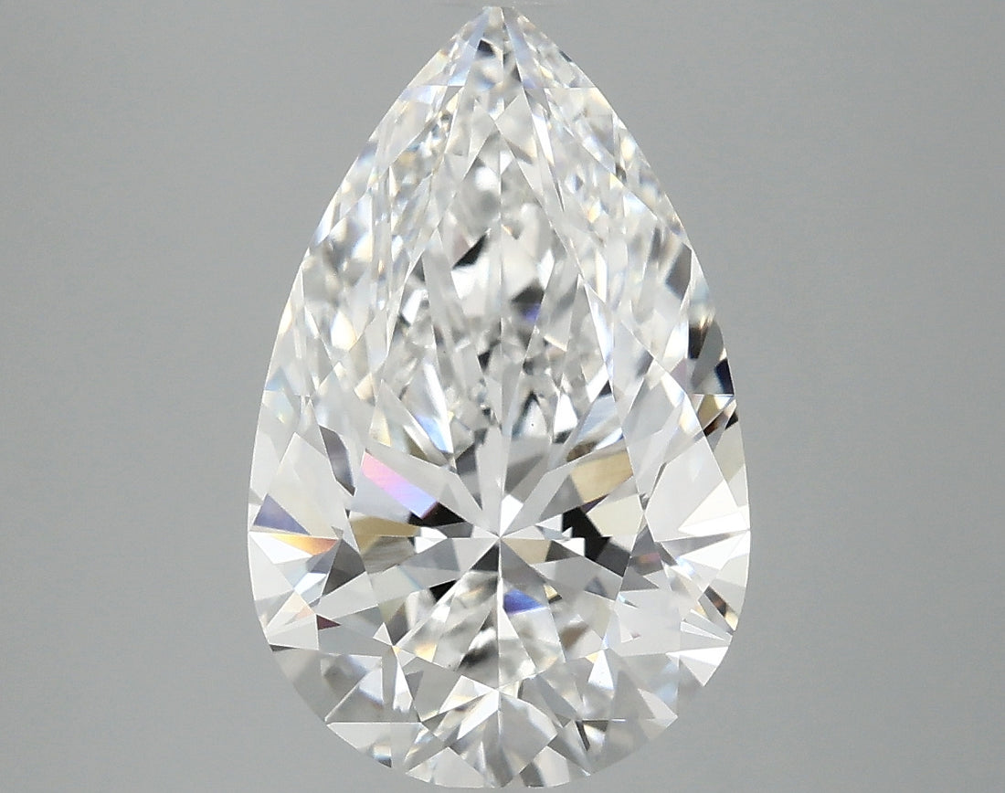 4.00 Carat Pear Lab Grown Diamond