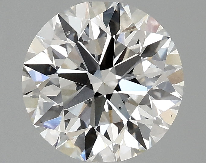 2.08 Carat Round Lab Grown Diamond