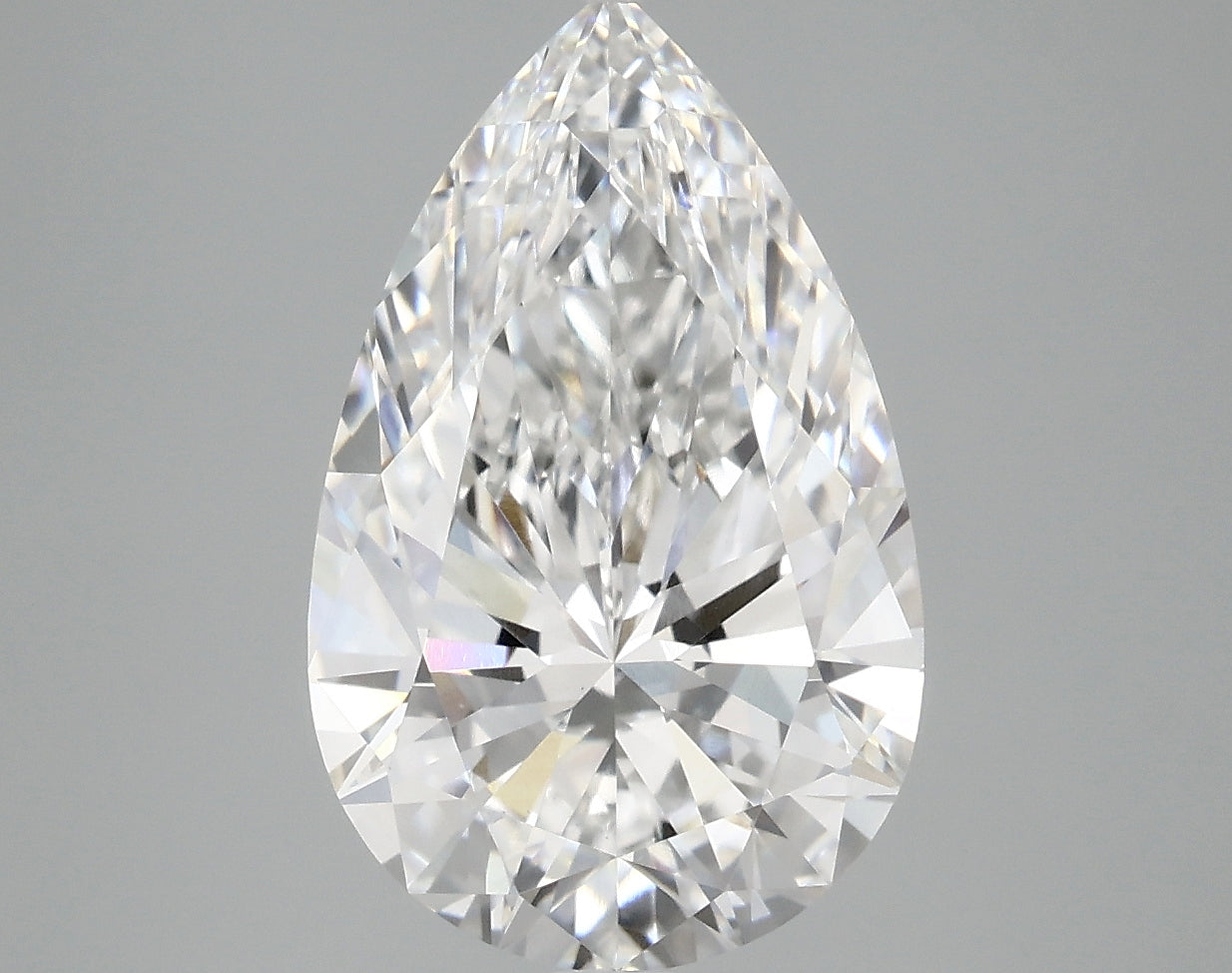 3.88 Carat Pear Lab Grown Diamond
