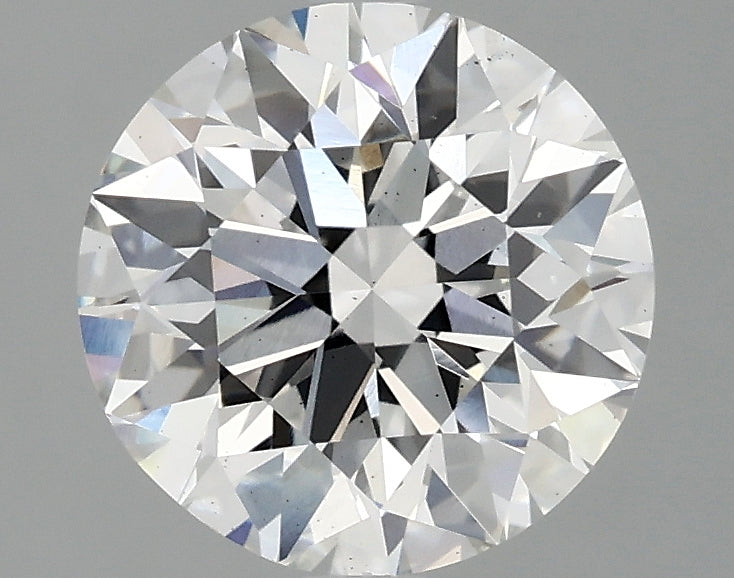 2.51 Carat Round Lab Grown Diamond